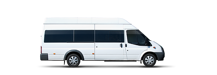 Аренда микроавтобуса Ford Transit 17 Белый